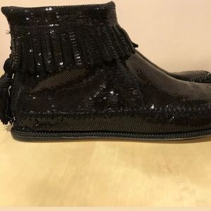 Marc Jacobs flat mini sequin booties